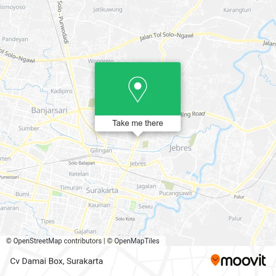 Cv Damai Box map