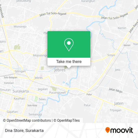 Dna Store map
