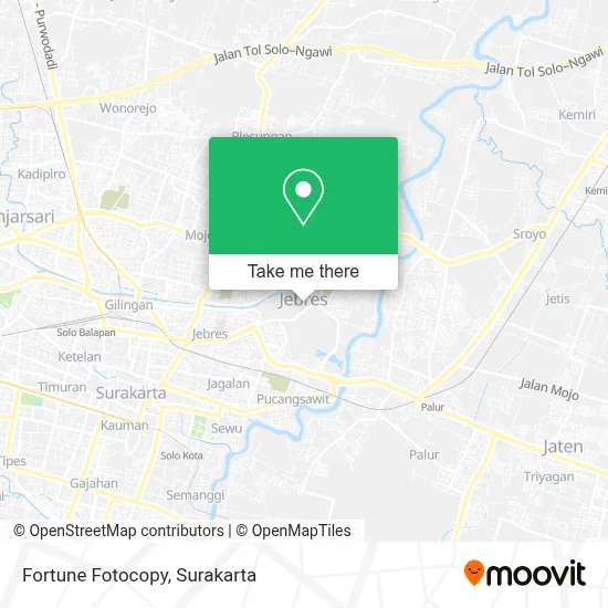 Fortune Fotocopy map