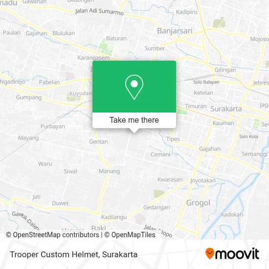 Trooper Custom Helmet map