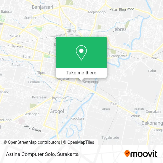 Astina Computer Solo map