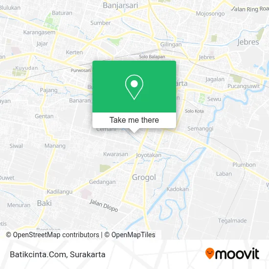 Batikcinta.Com map