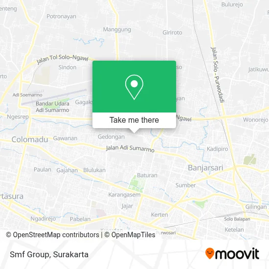 Smf Group map