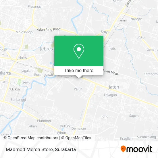 Madmod Merch Store map