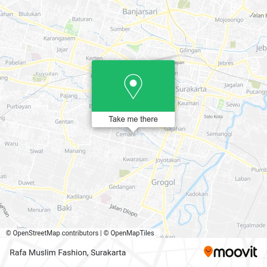 Rafa Muslim Fashion map