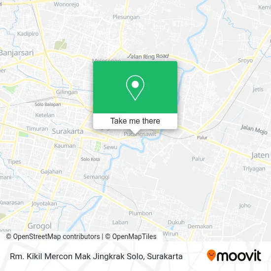 Rm. Kikil Mercon Mak Jingkrak Solo map