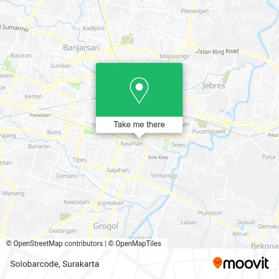 Solobarcode map