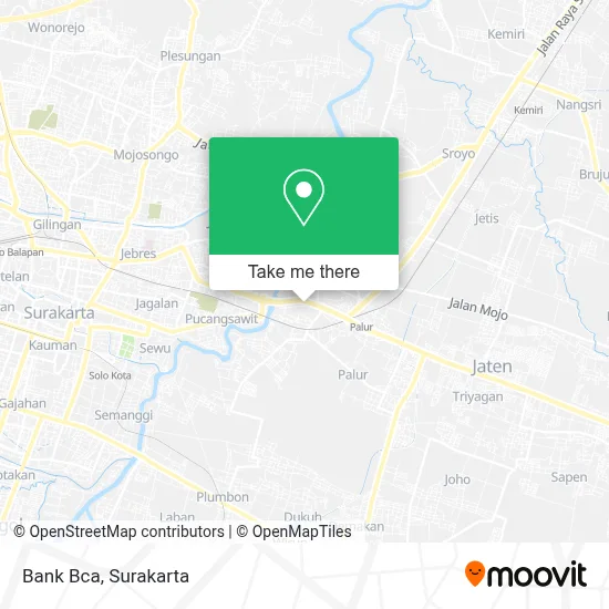 Bank Bca map