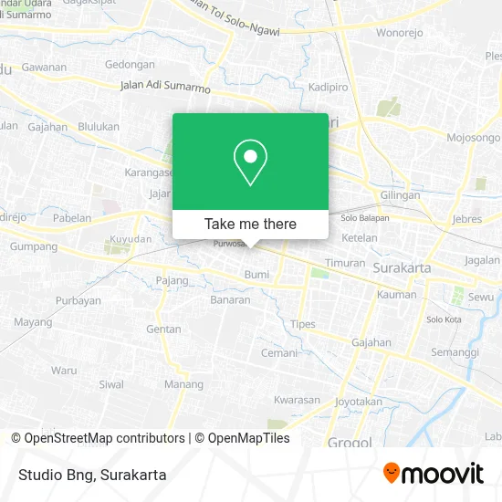 Studio Bng map