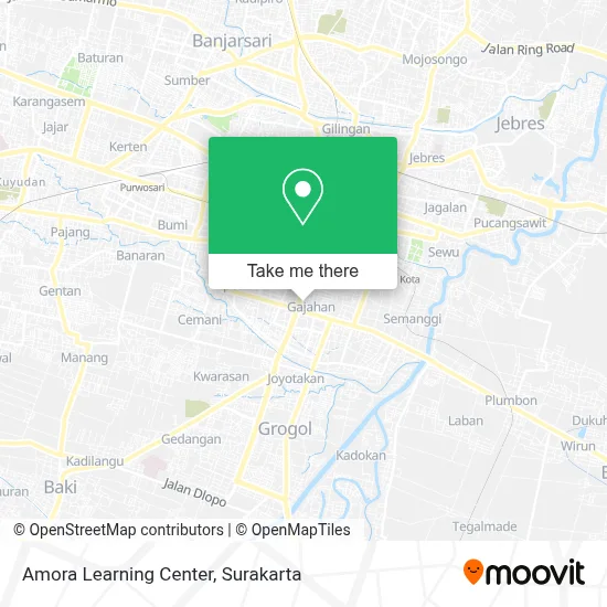Amora Learning Center map