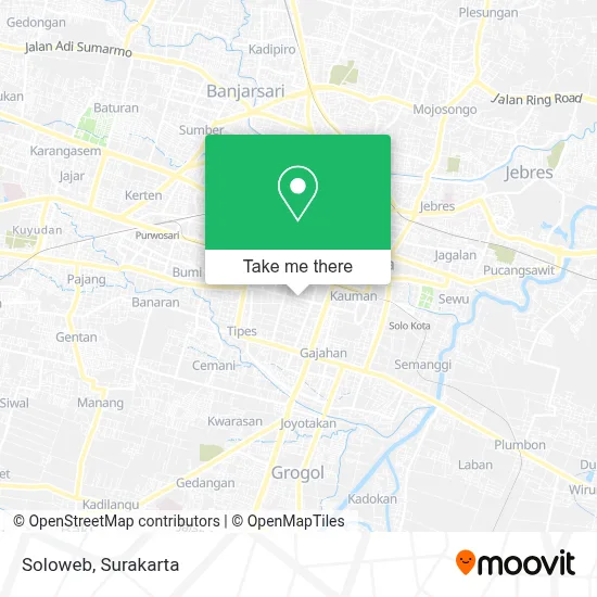 Soloweb map