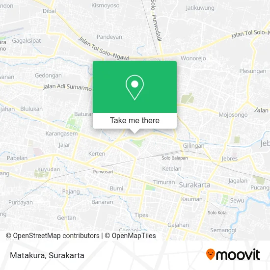 Matakura map