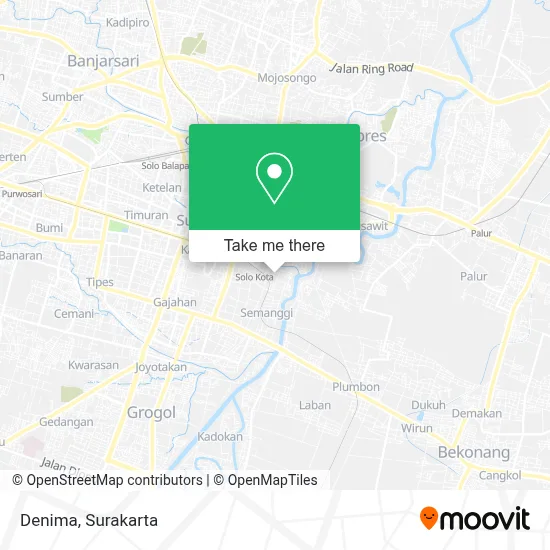 Denima map