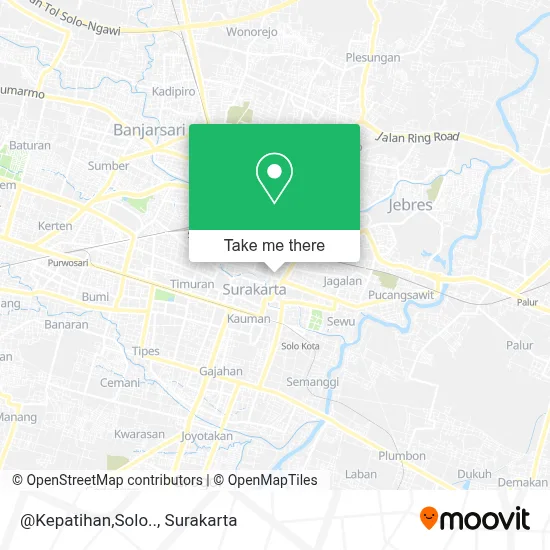 @Kepatihan,Solo.. map