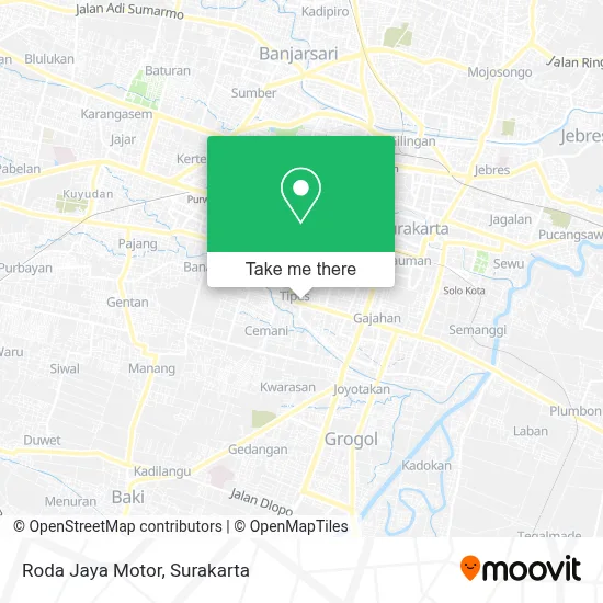 Roda Jaya Motor map