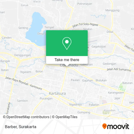 Barber map