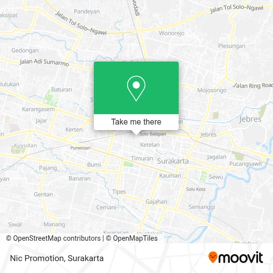 Nic Promotion map