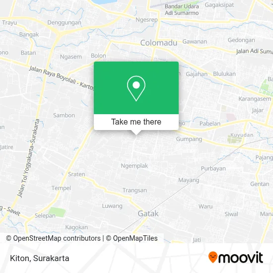 Kiton map