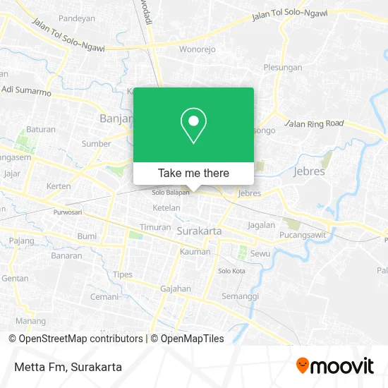 Metta Fm map
