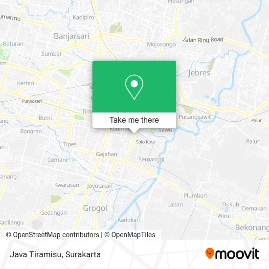 Java Tiramisu map