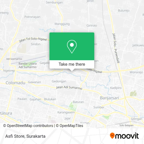 Asfi Store map