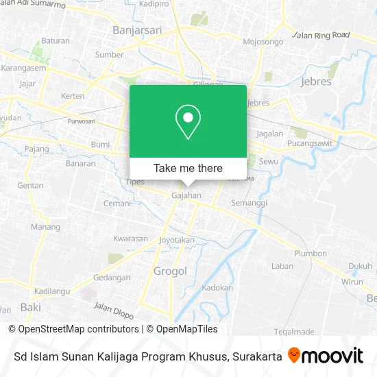 Sd Islam Sunan Kalijaga Program Khusus map