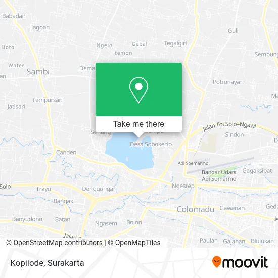 Kopilode map