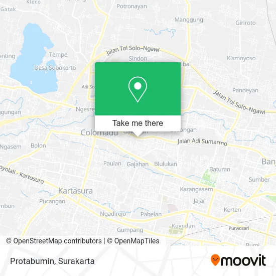 Protabumin map