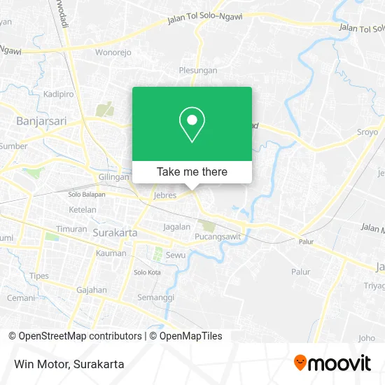 Win Motor map