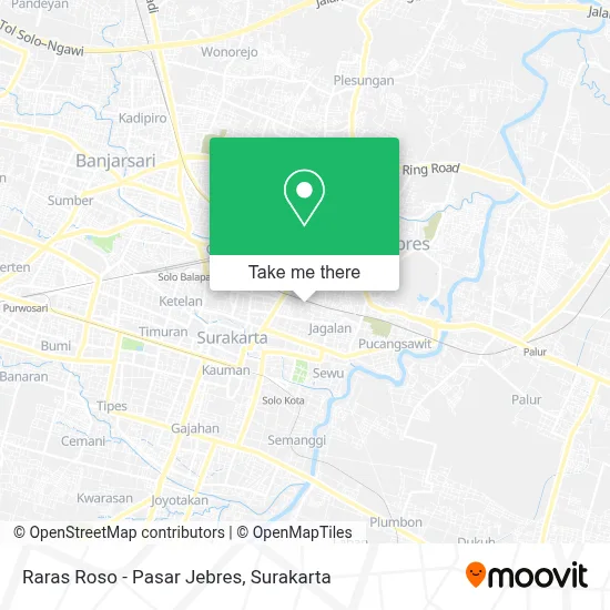 Raras Roso - Pasar Jebres map