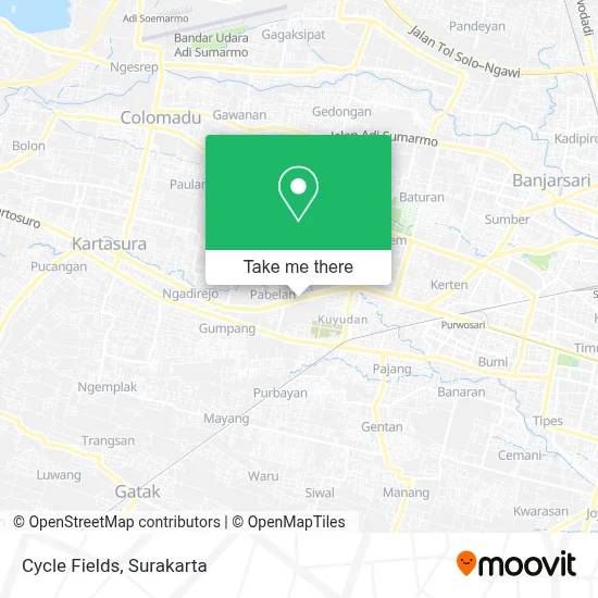 Cycle Fields map