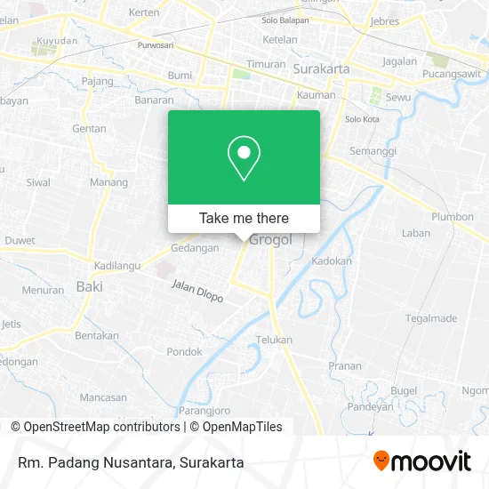 Rm. Padang Nusantara map