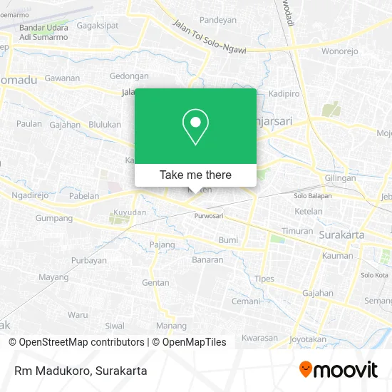 Rm Madukoro map