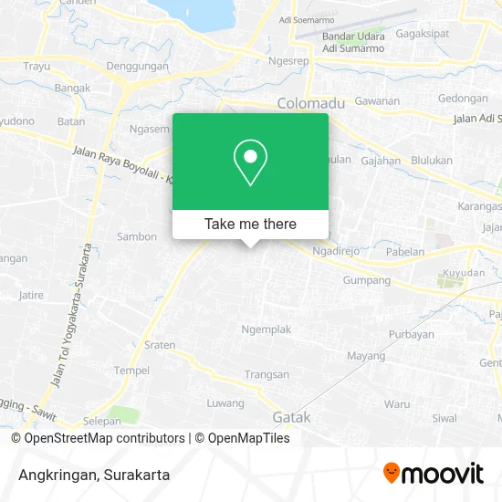 Angkringan map