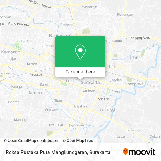 Reksa Pustaka Pura Mangkunegaran map