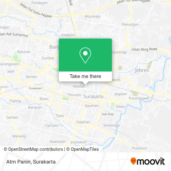 Atm Panin map