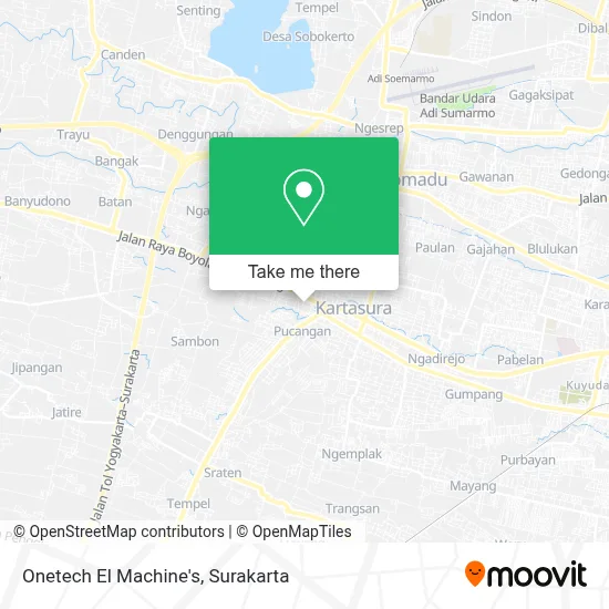 Onetech El Machine's map