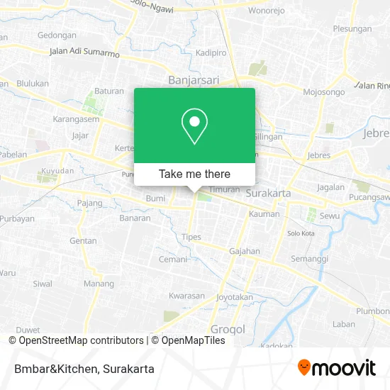 Bmbar&Kitchen map