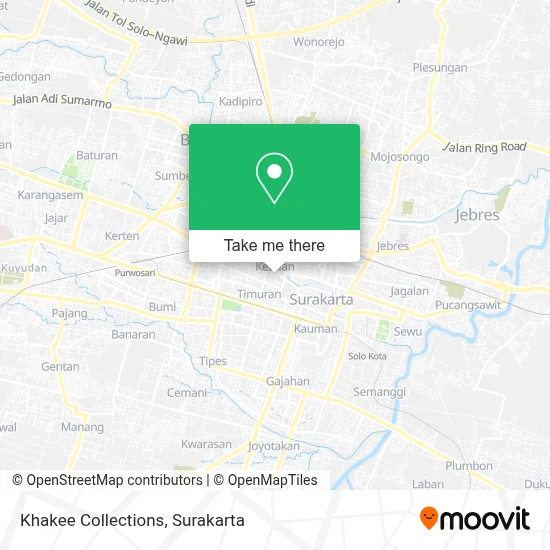 Khakee Collections map