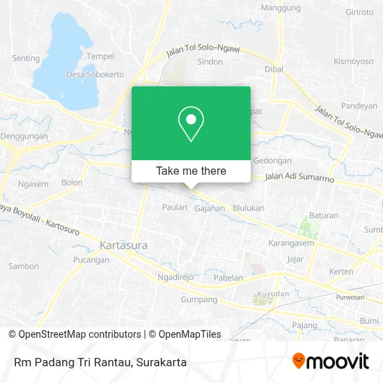 Rm Padang Tri Rantau map