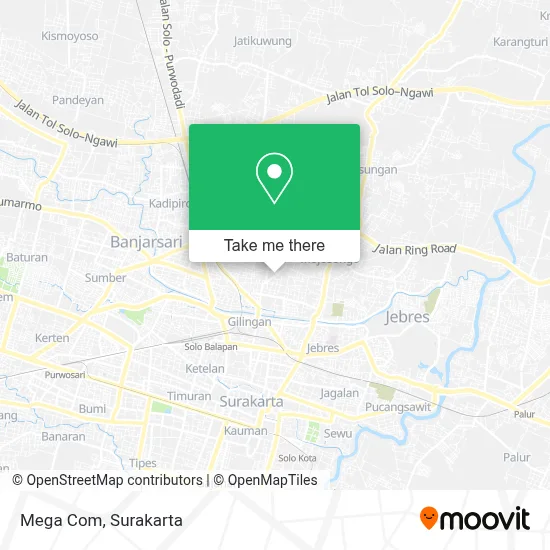 Mega Com map