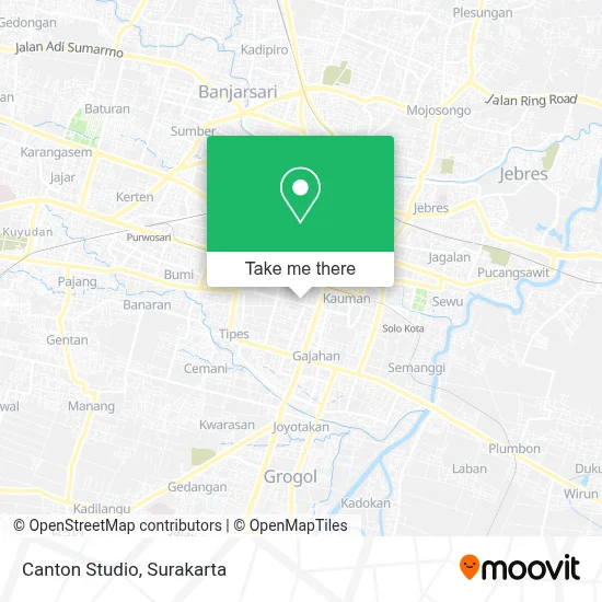 Canton Studio map