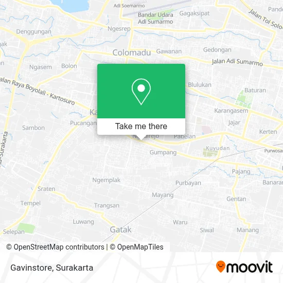 Gavinstore map