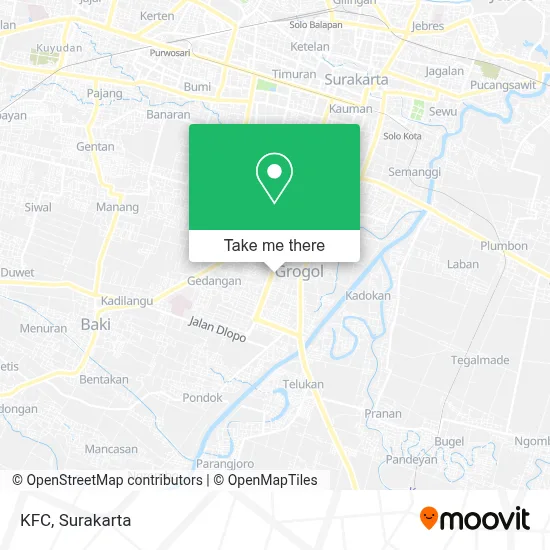 Kfc map
