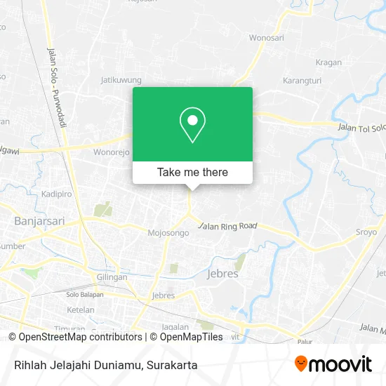 Rihlah Jelajahi Duniamu map