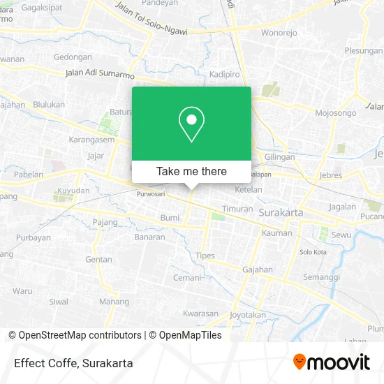 Effect Coffe map
