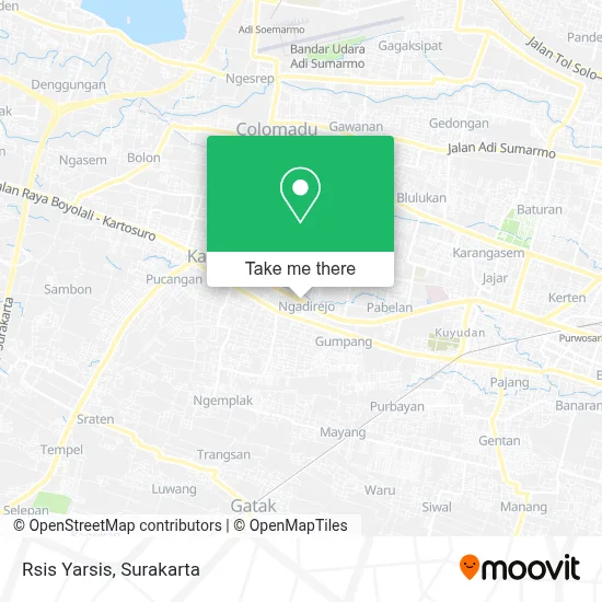Rsis Yarsis map