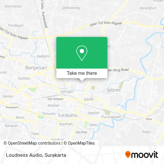 Loudness Audio map