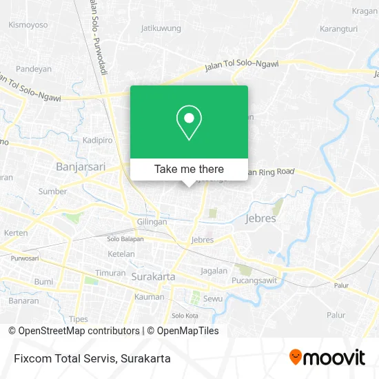 Fixcom Total Servis map