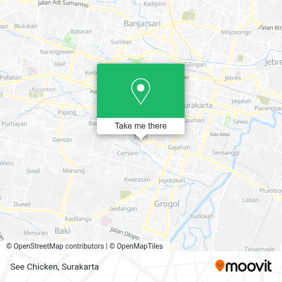 See Chicken map